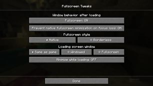 v2.0.0 // Options menu on MC 26.2