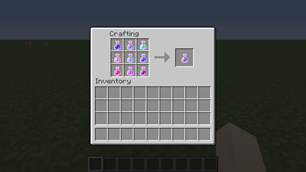 Put potions in the crafting table