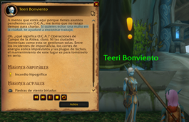New Quest Window