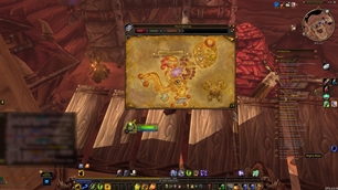 Map and quest tracker