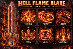 Hell Flame Blade