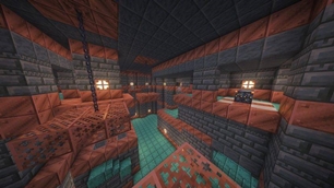 Inside the trial chamber