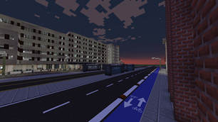 Bicycle Path & Bicycle Line Divider
