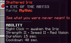 shattered iris