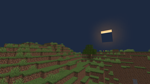 A partial Solar Eclipse before maximum. (No clouds)