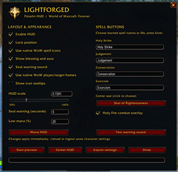 Configure your HUD with /lf