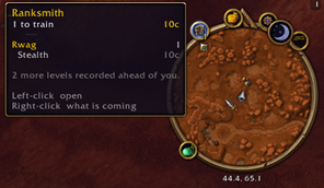 The count on your minimap