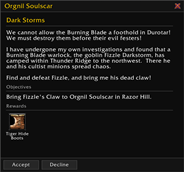 Quest offer