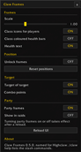 Settings