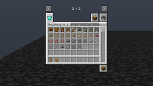 new item tab update dirt was my first ever armor and it is the special is it a sword
