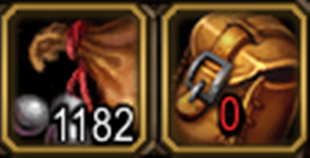 Red: bags are full.