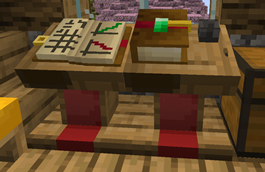 Shop Counter and Ledger
