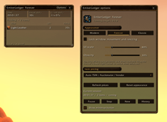 Forever theme and options