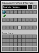 interface de criação avançada