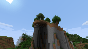 Small mountain