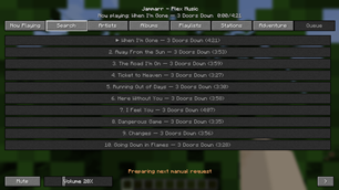 One shared music queue