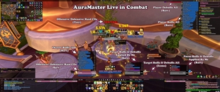 AuraMaster live in combat