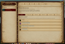 Search: bosses, items, quest givers and recipes in one box
