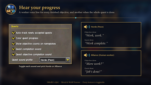 Hear your progress