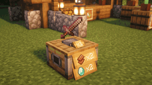 Trade Stand 3D Floating Item Animation