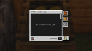 Shop Transaction History Log