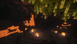 Some cave biomes too ig