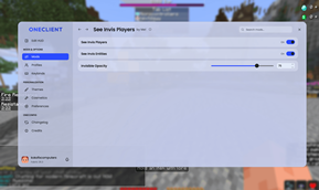 config screen