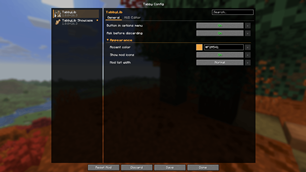 TabbyLib Config Menu
