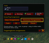 TargetingIcons Announcements / Markers