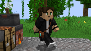 Satchel on a Player