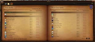 Forever Class Spells expanded (Beta)