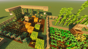 Farmer's delights crops and more vanilla crops