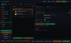 Inside the editor