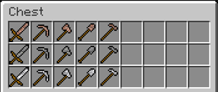 Granite, Andesite, Diorite