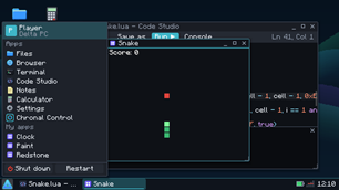 Delta OS - Snake