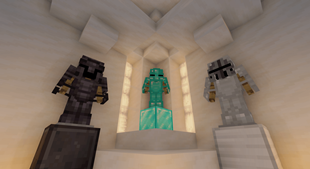 Netherite/Diamond & Iron armors