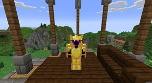Golden armor