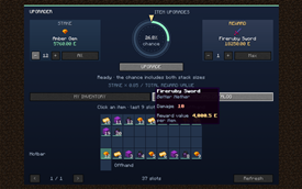 Inspect a BetterNether Fireruby Sword