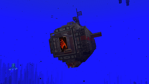 Sonar Vessel in the Deep