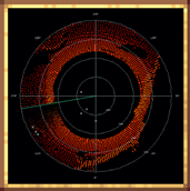 mechanical scanning sonar screen
