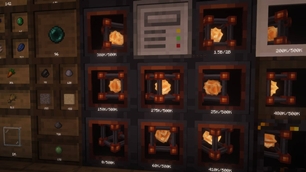 Right next to your item drawers