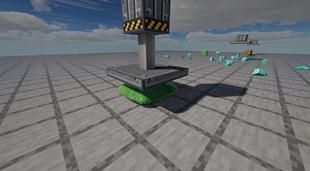 Slime squishes out to the sides