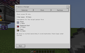 Check materials already in storage