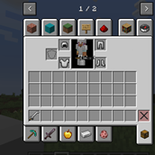 It remains visible even when the inventory is open (one of the author's favorites).