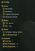 Task List