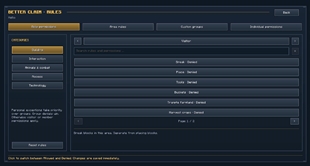 Better Claim - Detailed Permissions