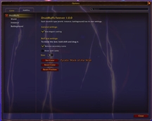 Druid Buffs - Options - General