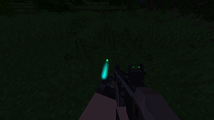 Blue Laser on Vector