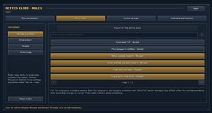 Better Claim - Area Rules