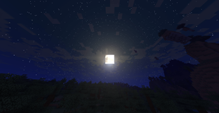 The night sky
